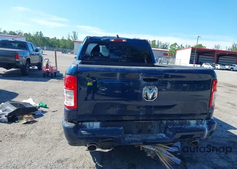 2021 Ram 1500 Big Horn Quad Cab 4X2 6'4 Box из США, поврежденный, VIN 1C6RREBT8MN795039